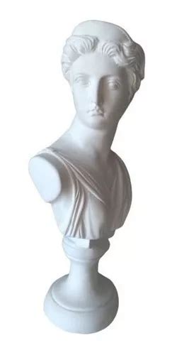 Est Tua Busto Deusa Rtemis Gesso Cru Cm Deusa Diana Venda Em