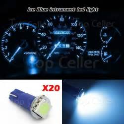 Find 20x Ice Blue SMD T5 Speedo Dashboard Instrument Gauge LED Lights