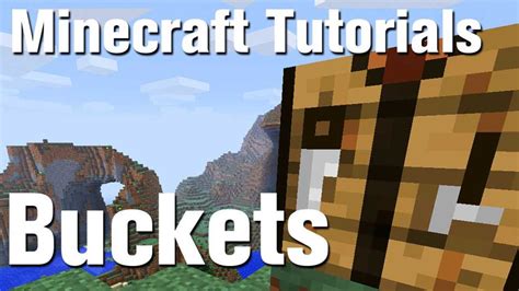 Minecraft Tutorial How To Make A Bucket In Minecraft Howcast