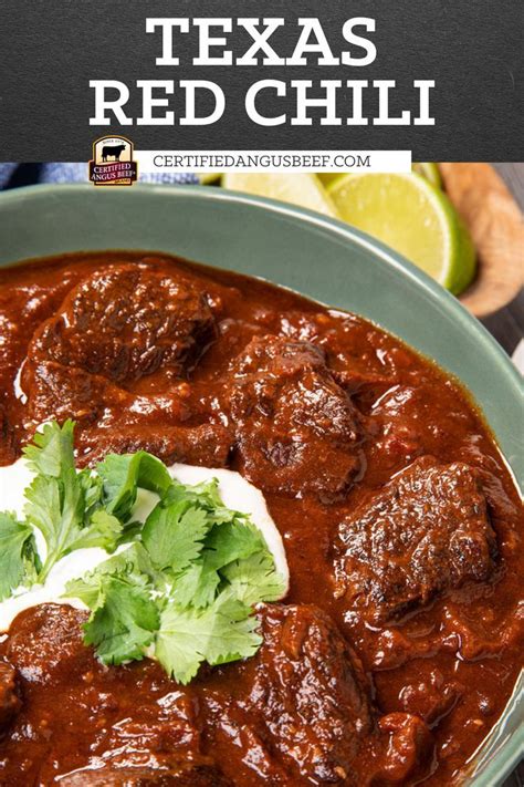 Texas Red Chili Recipe without Beans