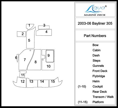 Aqua Marine Decking