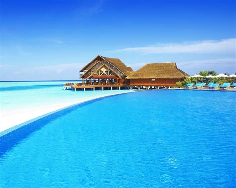 Maldives Paysage De Plage Fonds D Cran Aper U Wallpaper