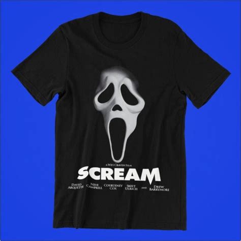 Scream Classic Horror Movie T Shirt Tee Shirt 267 Etsy