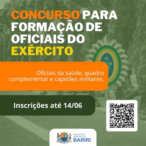 Ex Rcito Abre Inscri Es Para Concurso De Admiss O Da Escola De Sa De E