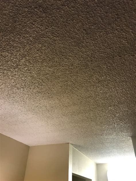 Popcorn Ceiling With Glitter Asbestos Shelly Lighting