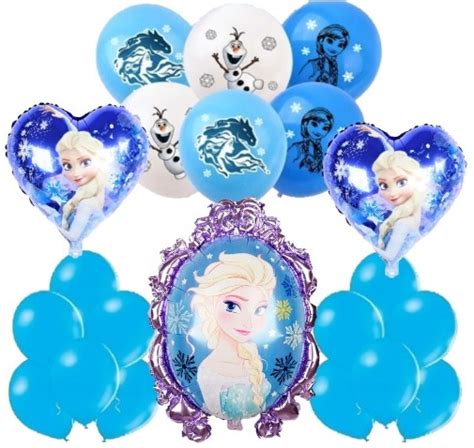 BALON FOLIOWY ZESTAW ELZA FROZEN KRAINA LODU DUŻY 12488568232 Allegro pl