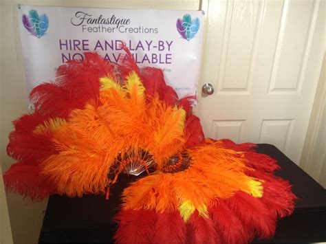 Custom Fire Fans - Fantastique Feather Creations