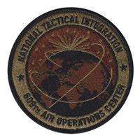 609 AOC Custom Patches 609th Air And Space Ops Center