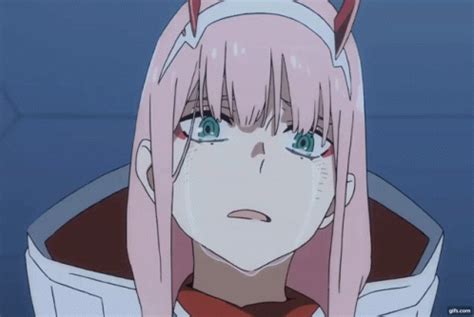 Zero Two Crying GIF - ZeroTwo Crying SadAnime - Discover & Share GIFs