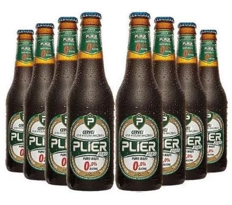 Combo 8 Un Cerveja Sem Álcool Malzbier Plier 335 Ml Parcelamento sem