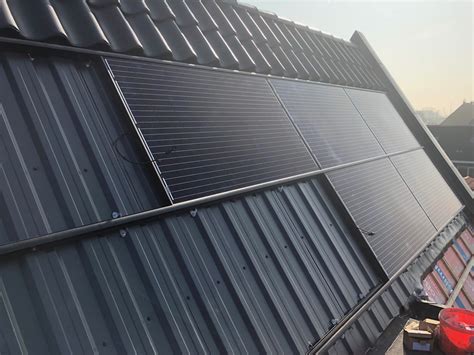 Project Indak Zonnepanelen Op Pannendak Van Nieuwbouw Woning