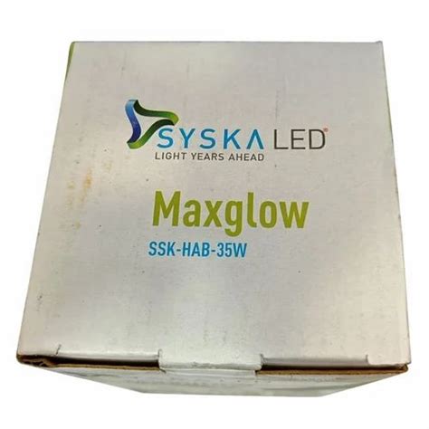 Syska Ceramic Hab W Maxglow Hammer Led Bulb Cool Daylight At Best