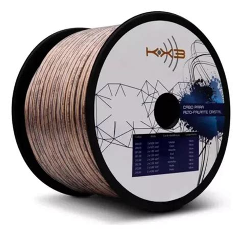 Cable Paralelo Azul Y Cristalino Kx3 2 X 1 50 M 100 M MercadoLibre