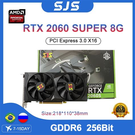 Placas Gr Ficas Sjs Super Gaming Placa De V Deo Nvidia Gpu Rtx