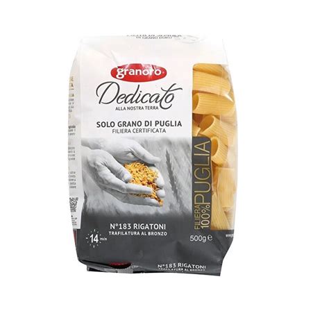 Granoro Rigatoni Dedicato Makarna 500 Gr Marketpaketi