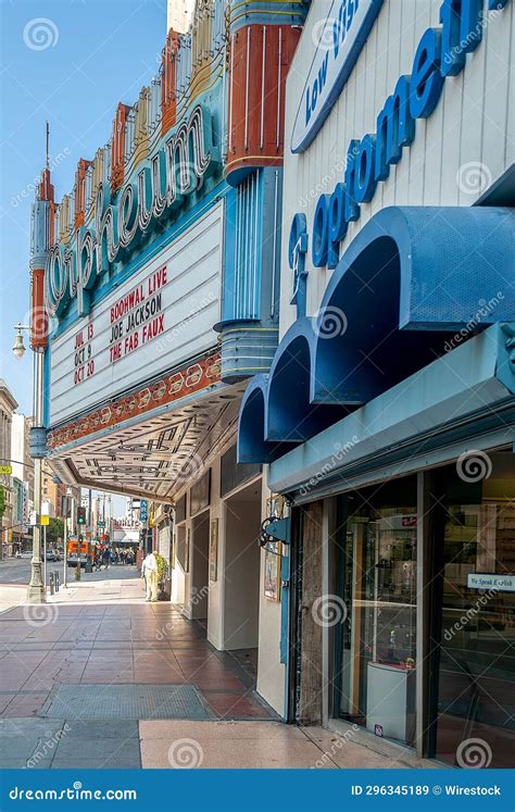 Orpheum Theatre in Los Angeles, California Editorial Stock Image ...