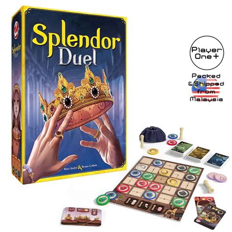 Splendor Duel Board Game Fun Party Games Card Games For Friends And