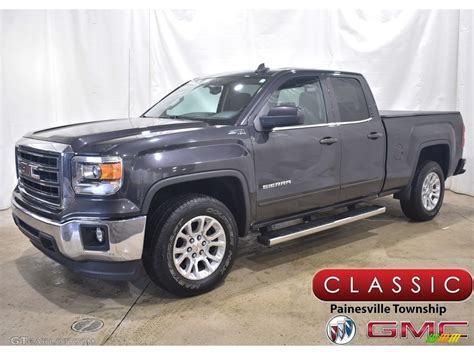 Iridium Metallic Gmc Sierra Sle Double Cab X