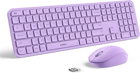 Amazon Wireless Keyboard And Mouse Combo Seenda Full Size G