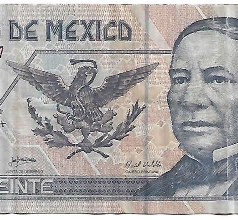 Mexico Pesos Polymer Used Currency Note Kb Coins Currencies