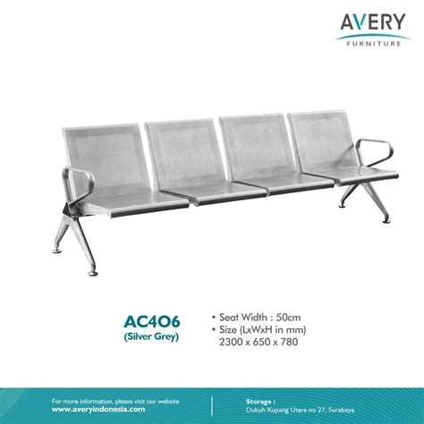 Kursi Tunggu Avery Ac Pt Hanko Furniture Indonesia