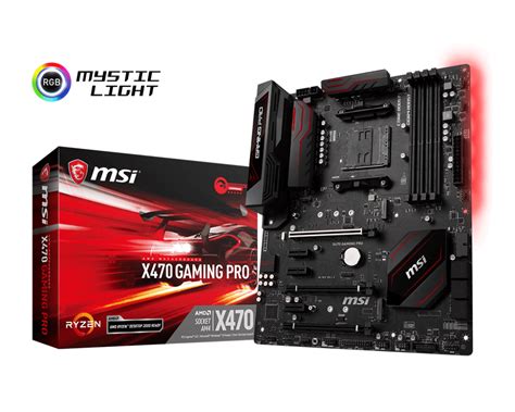 Specification X470 GAMING PRO | MSI Global - The Leading Brand in High ...