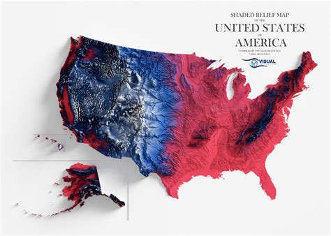 Topographic Map of U.S.A. : r/MapPorn