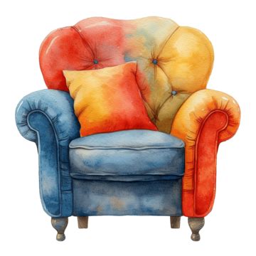 Cartoon Armchair Clip Art Furniture Sofa Armchair PNG Transparent