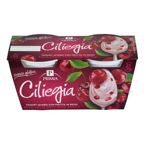 YOGURT INTERO CILIEGIA PRIMIA GR 125X2 Tigros