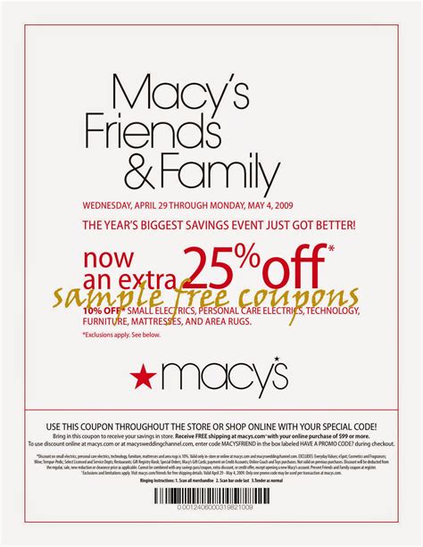 Macy's Coupons June 2014