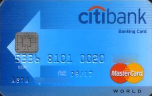 Bank Card Citibank Banking Card Mc World Citibank Russiacol Ru Mc