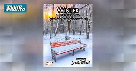 Winter From The Four Seasons Piano Pronto Publishing