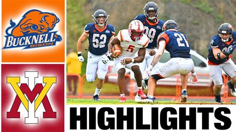 VMI Vs Bucknell Highlights College Football Week 2 2023 College