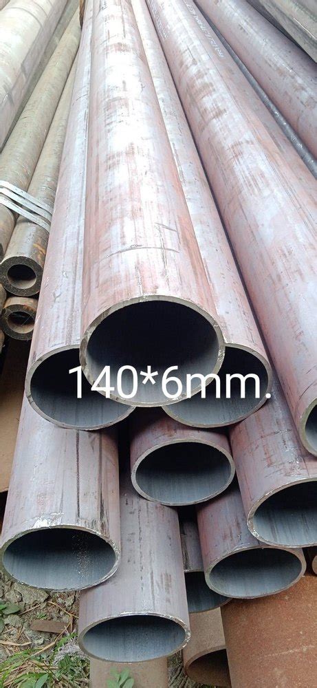 Tata Silver Mild Steel Erw Round Pipe Size Mm Diameter