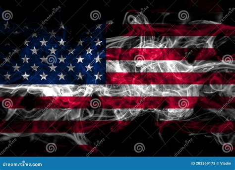 United States Of America America Us Usa American Smoke Flag