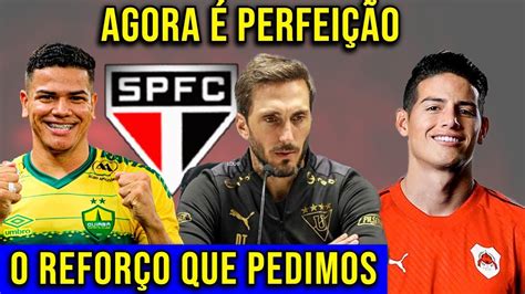 ESPETACULAR SÃO PAULO JÁ REFORÇO GARANTIDO PARA O TÉCNICO ZUBELDIA