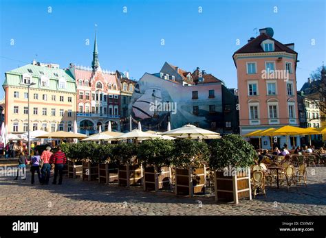 Old Town, Riga, Latvia Stock Photo - Alamy