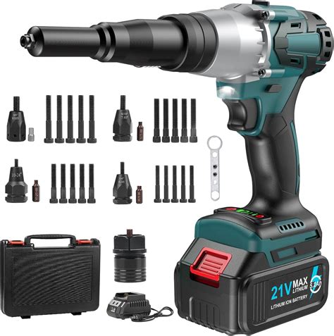 Amazon In Cordless Rivet Nut Gun Set