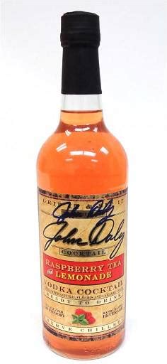 Vodka Cocktail Signed By John Daly (golfer)