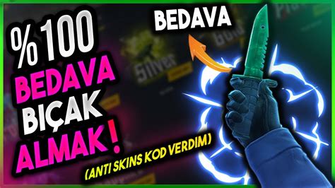 2020 BEDAVA BIÇAK NASIL ALINIR DEPOSİTSİZ BEDAVA CS GO BIÇAĞI ALDIK