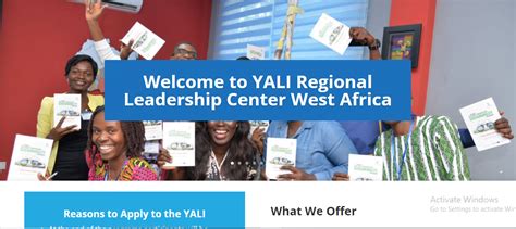 Yali Rlc West Africa Emerging Leaders Program Cohort 48 Onsite