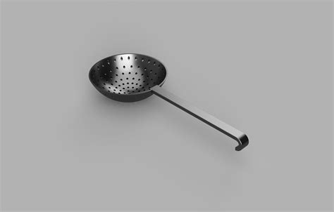 Stl File Ice Fishing Spoon・3d Print Model To Download・cults