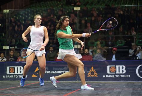 Squash Mad Nour El Sherbini Shows Her Passion At The Pyramids Squash Mad