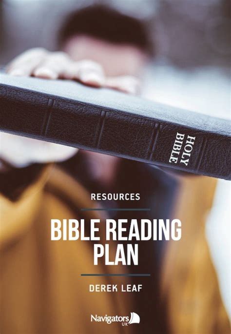 Bible Reading Plan | Navigators UK