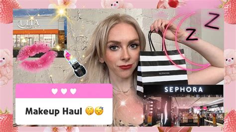 Asmr For Sleep Sephora Ulta Makeup Haul Soft Whispers Youtube