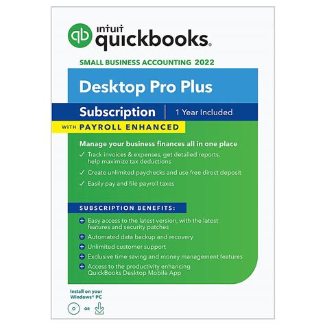 Best Buy Quickbooks Desktop Pro Plus With Enhanced Payroll