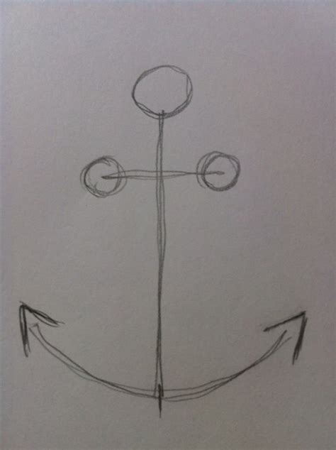 How To Draw An Anchor FeltMagnet