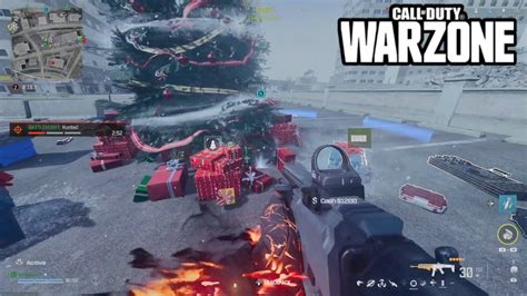 Cod Warzone New Loot Tree Santa Slay Ride Gameplay Youtube