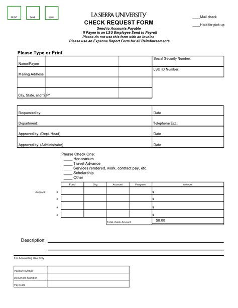 50 Free Check Request Forms Word Excel Pdf Templatelab