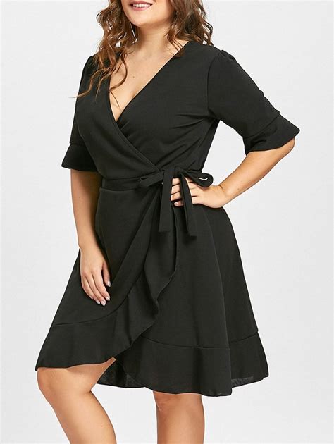 Rosegal Trendy Plus Size Clothing Plus Size Dresses Plus Size Outfits Dress Length Knee